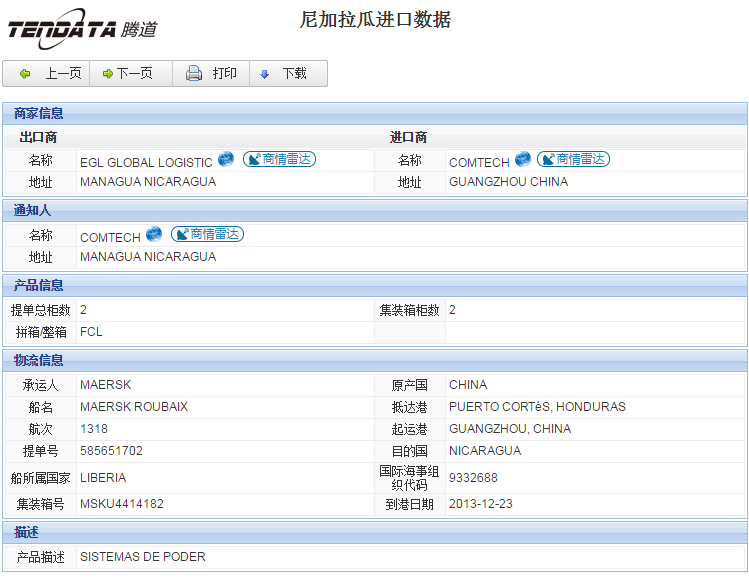 海关数据,进出口数据,进口数据,bbin宝盈集团官网,贸易,尼加拉瓜